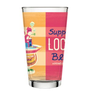 Retro Road Trip Pint Glass